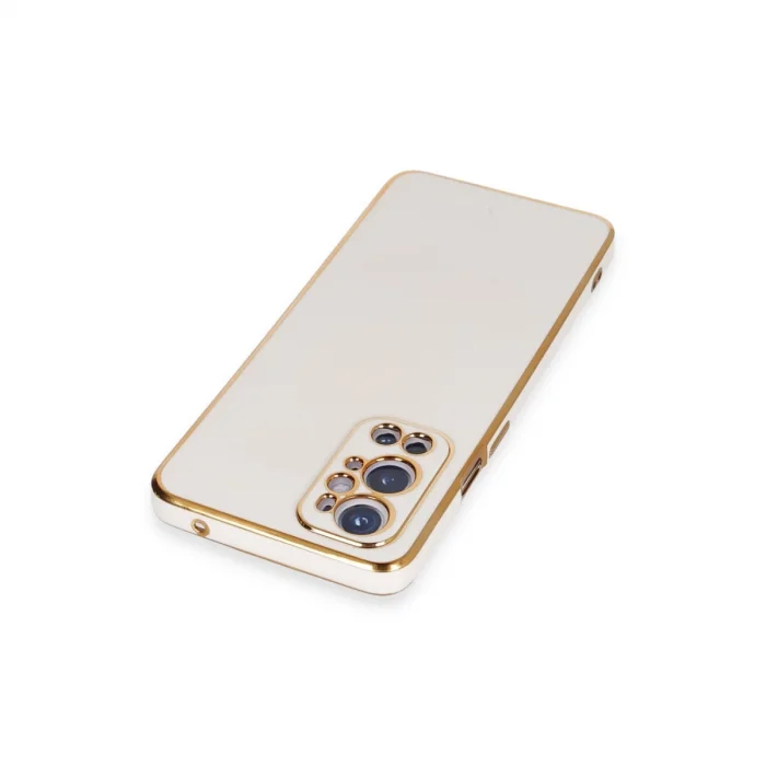 BUĞZ One Plus 9 Pro Kılıf Volet Silikon - Beyaz