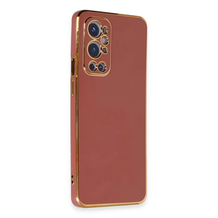 BUĞZ One Plus 9 Pro Kılıf Volet Silikon - Kırmızı