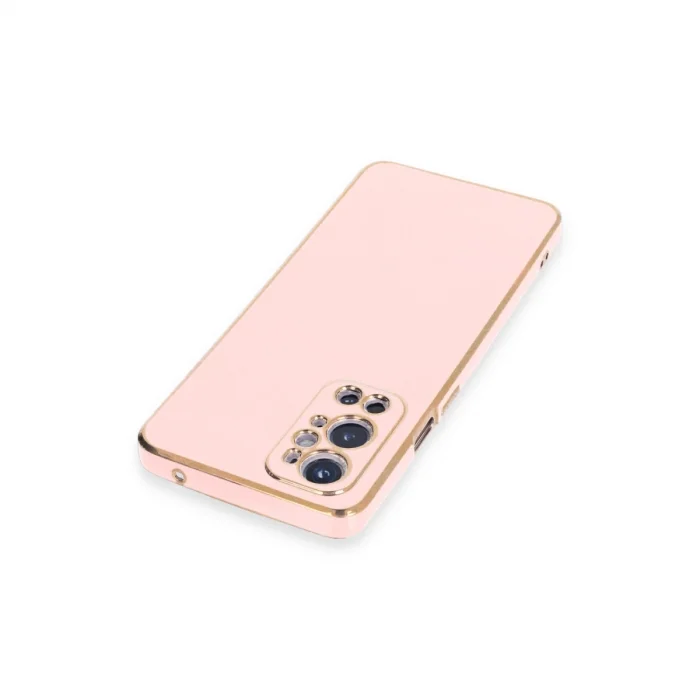 BUĞZ One Plus 9 Pro Kılıf Volet Silikon - Pembe