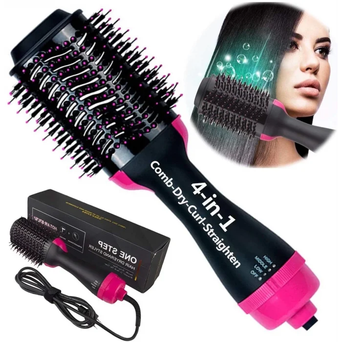  One Step Seramik Kaplama Uçlu Saç Düzleştirici Fırça