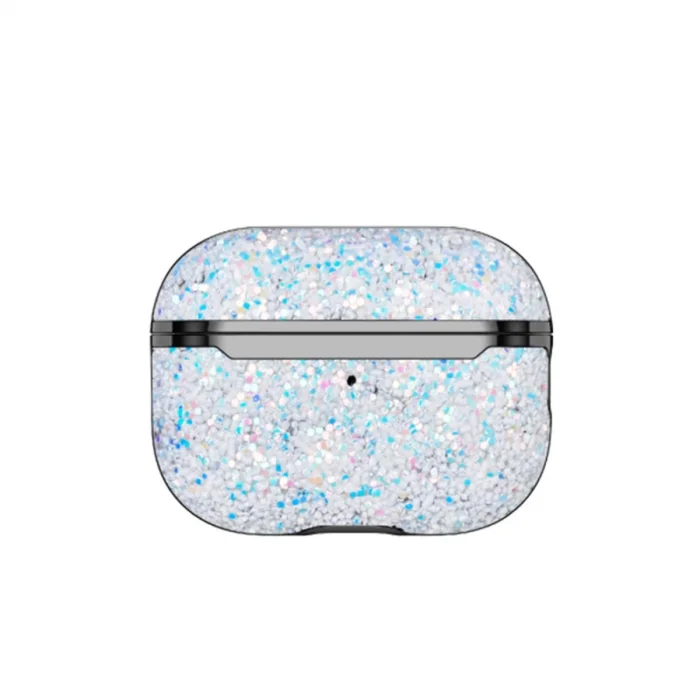 BUĞZ Onegif Airpods 2 (2.nesil) Bright Simli Airpods Kapak - Gümüş