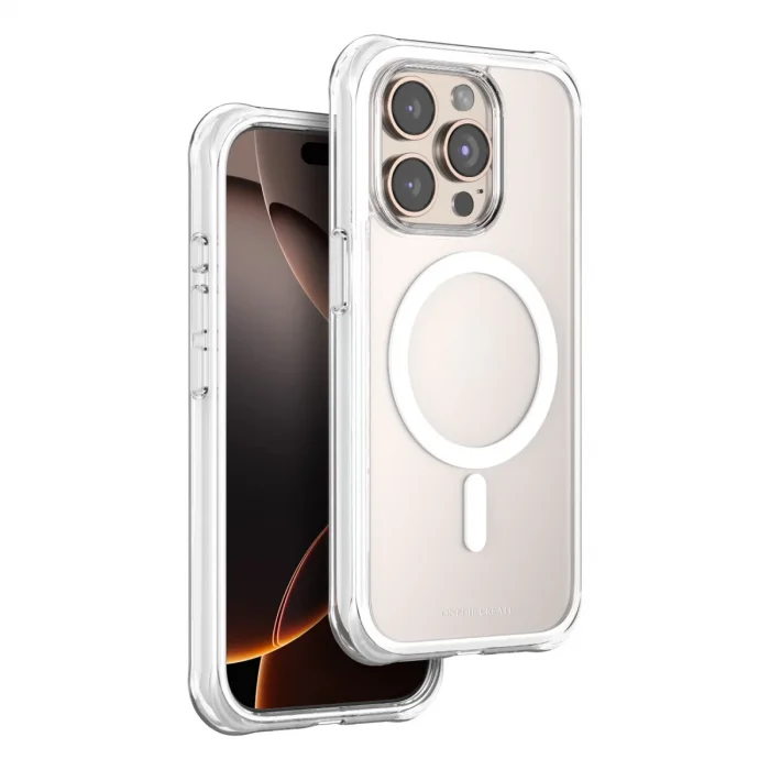 BUĞZ Onegif  İphone 15 Pro Max Hulk Magsafe Kapak - Beyaz