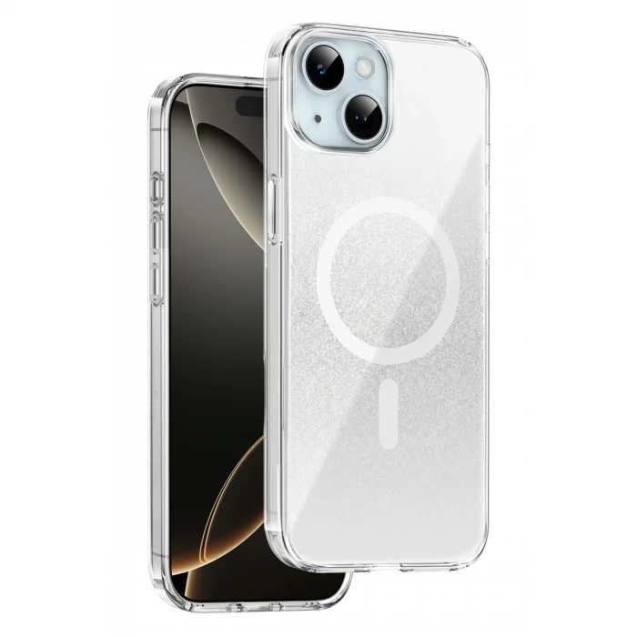 BUĞZ Onegif  İphone 14 Sora Simli Magsafe Kapak - Beyaz