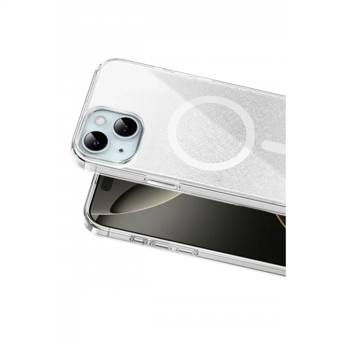BUĞZ Onegif  İphone 14 Sora Simli Magsafe Kapak - Beyaz