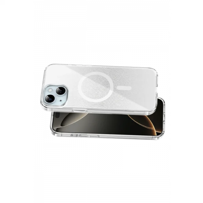 BUĞZ Onegif  İphone 14 Sora Simli Magsafe Kapak - Beyaz