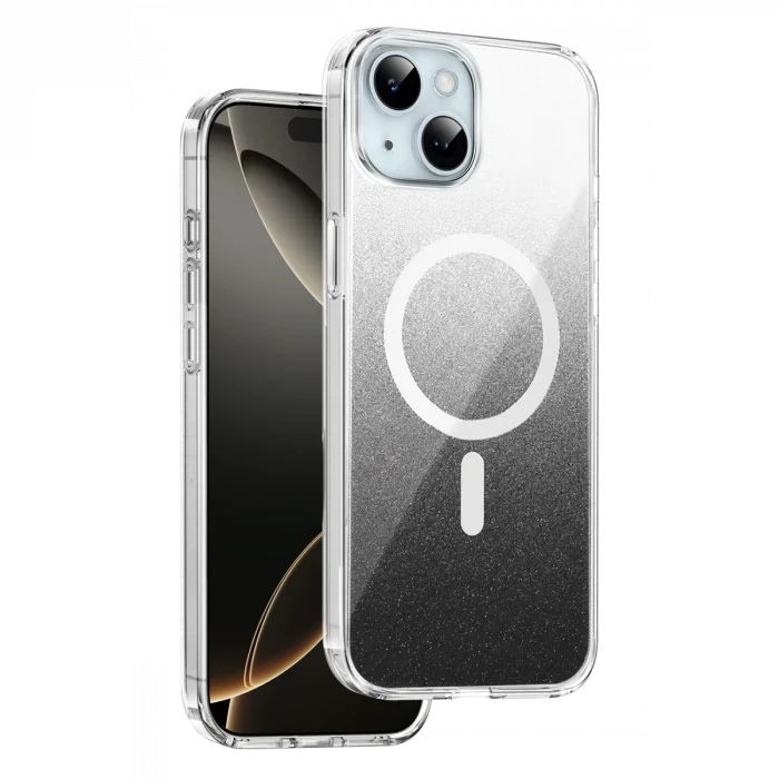 BUĞZ Onegif  İphone 15 Sora Simli Magsafe Kapak - Siyah