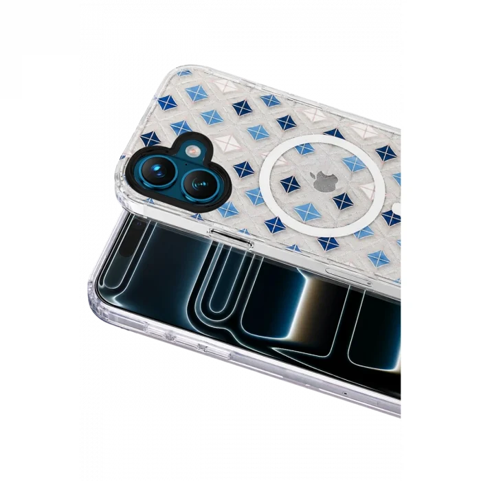 BUĞZ Onegif  İphone 16 Desina Magsafe Kapak - Desen 4