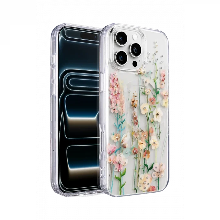 BUĞZ Onegif  İphone 16 Pro Max Desina Magsafe Kapak - Desen 1