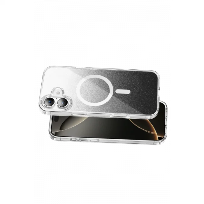BUĞZ Onegif  İphone 16 Sora Simli Magsafe Kapak - Siyah