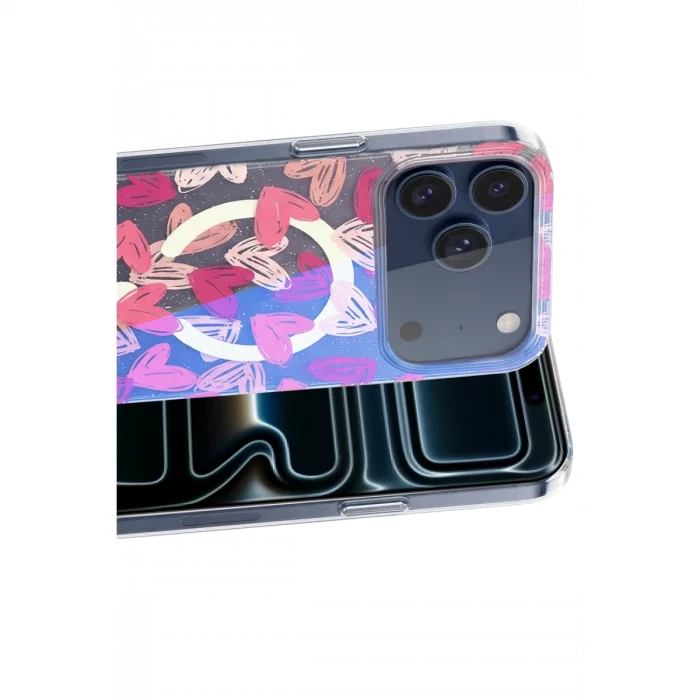 BUĞZ Onegif  İphone 17 Pro Max Desina Magsafe Kapak - Desen 6
