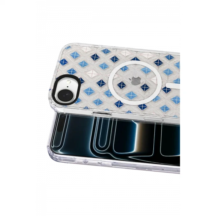 BUĞZ Onegif  İphone 17e Desina Magsafe Kapak - Desen 4
