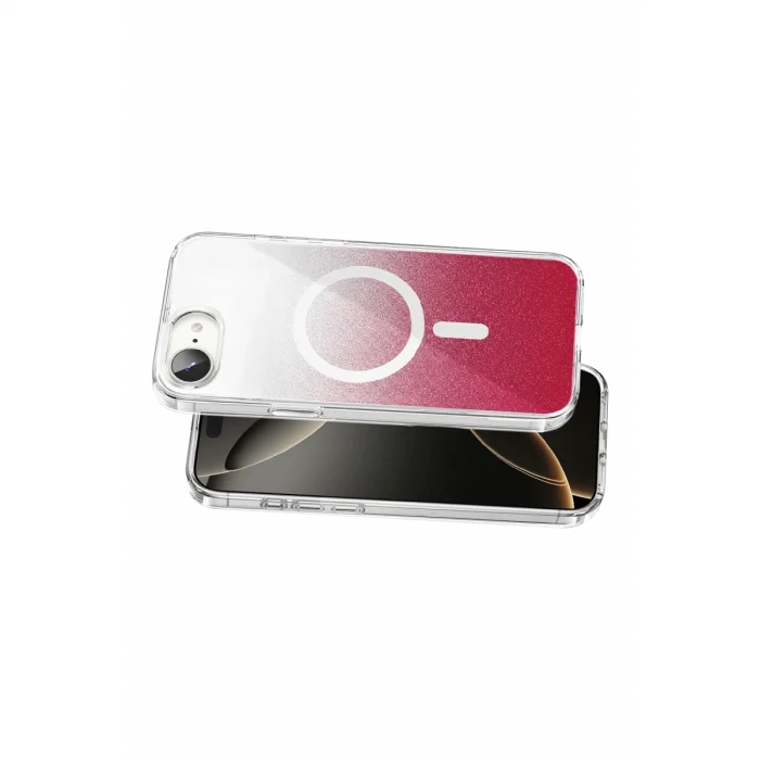 BUĞZ Onegif  İphone 17e Sora Simli Magsafe Kapak - Kırmızı