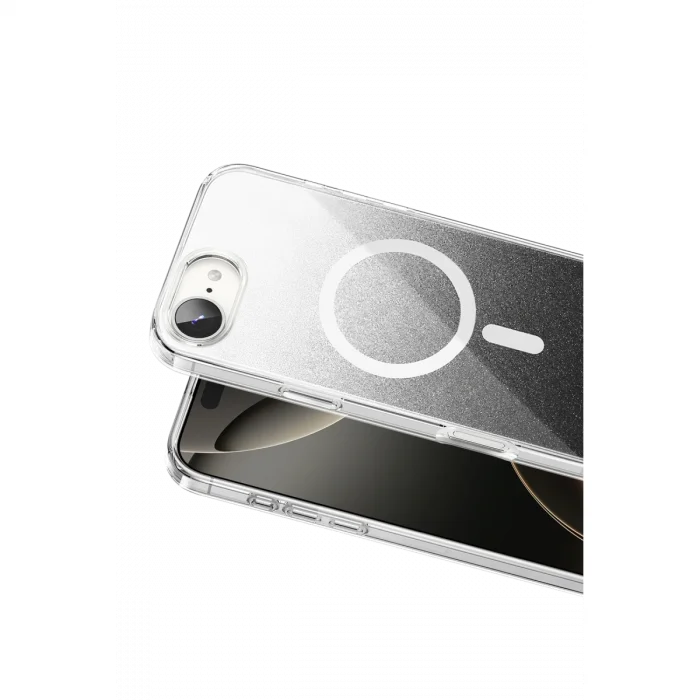 BUĞZ Onegif  İphone 17e Sora Simli Magsafe Kapak - Siyah