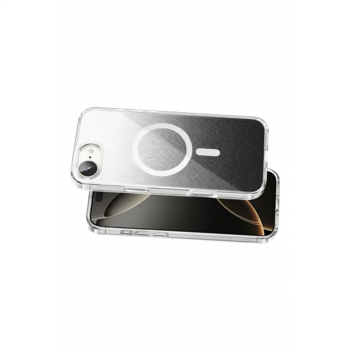 BUĞZ Onegif  İphone 17e Sora Simli Magsafe Kapak - Siyah