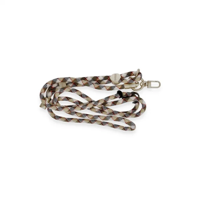 BUĞZ Onegif Je Desenli Boyun Askısı - Kahverengi