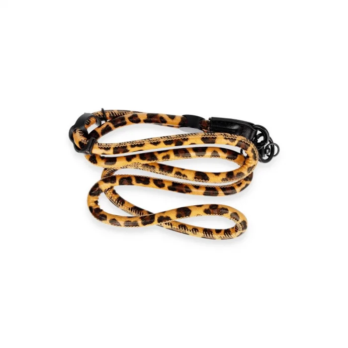 BUĞZ Onegif Jı Leopar Desenli Boyun Askısı - Turuncu