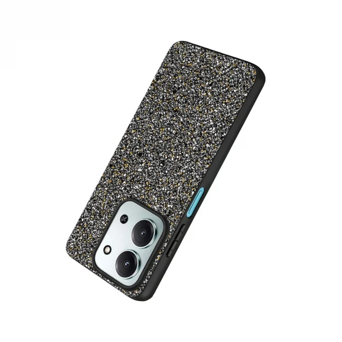 BUĞZ Onegif Xiaomi Redmi 15c 4g Bright Simli Kapak - Gold