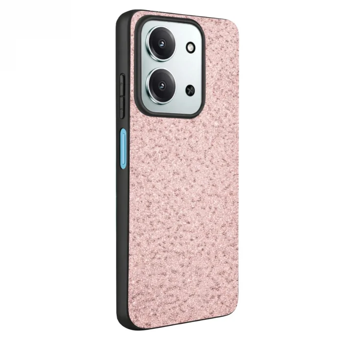 BUĞZ Onegif Xiaomi Redmi 15c 4g Bright Simli Kapak - Pembe