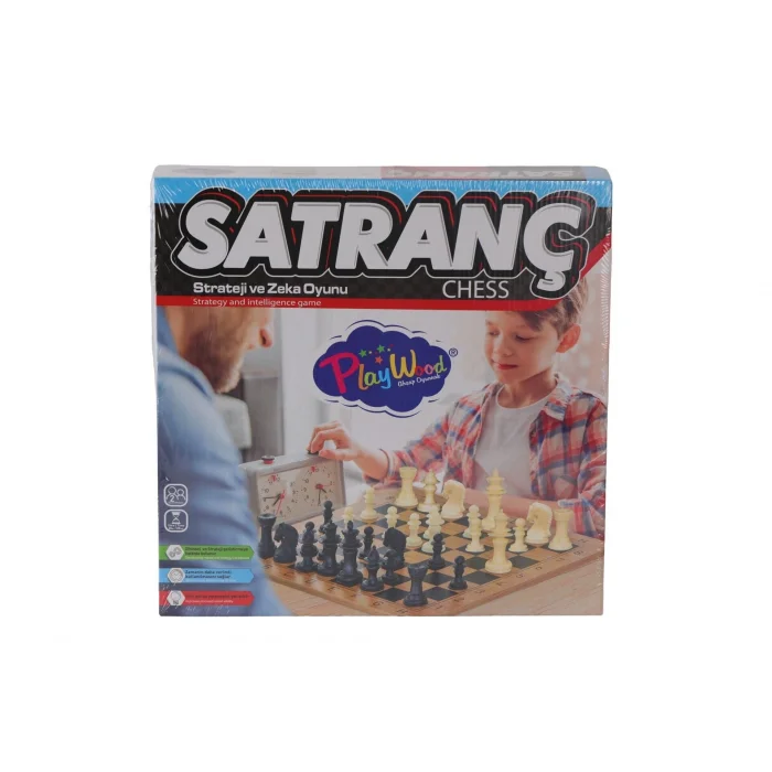 BUĞZ ONY-212 KUTUDA AHŞAP SATRANÇ OYUNU