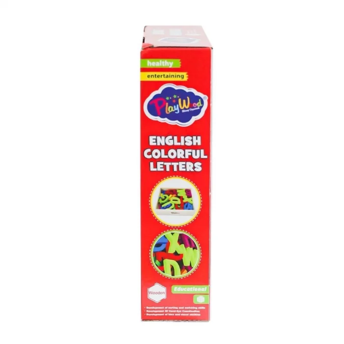 BUĞZ ONY-402 Ahşap Renkli Harfler 33 Parça