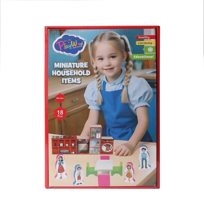  ONY-407 Ahşap Minyatür Ev Eşyaları