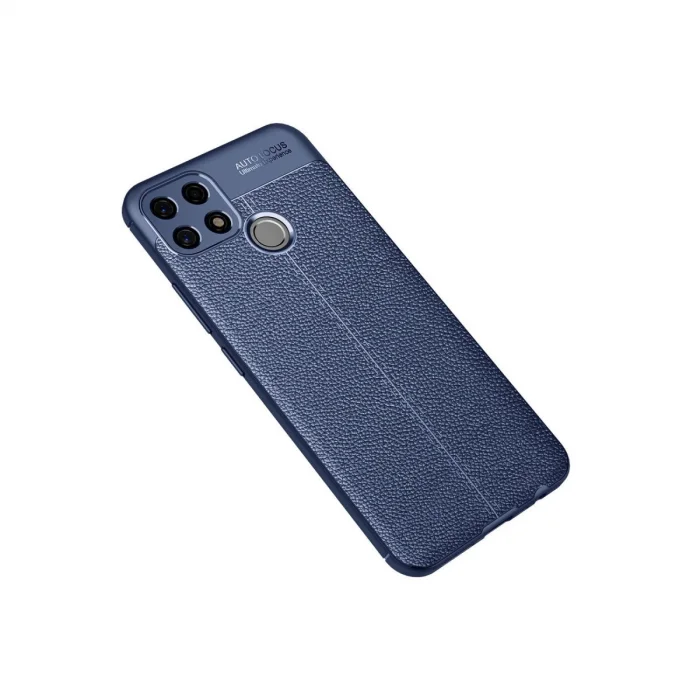 BUĞZ Oppo A15 Kılıf Auto Focus Kapak - Lacivert