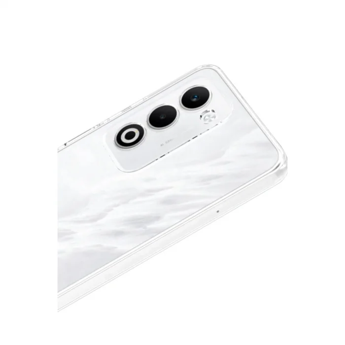 BUĞZ Oppo A5 4g Lüx Şeffaf Silikon - Şeffaf