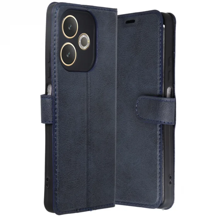 BUĞZ Oppo A5 Pro 4g Trend S Plus Kapaklı Kılıf - Lacivert