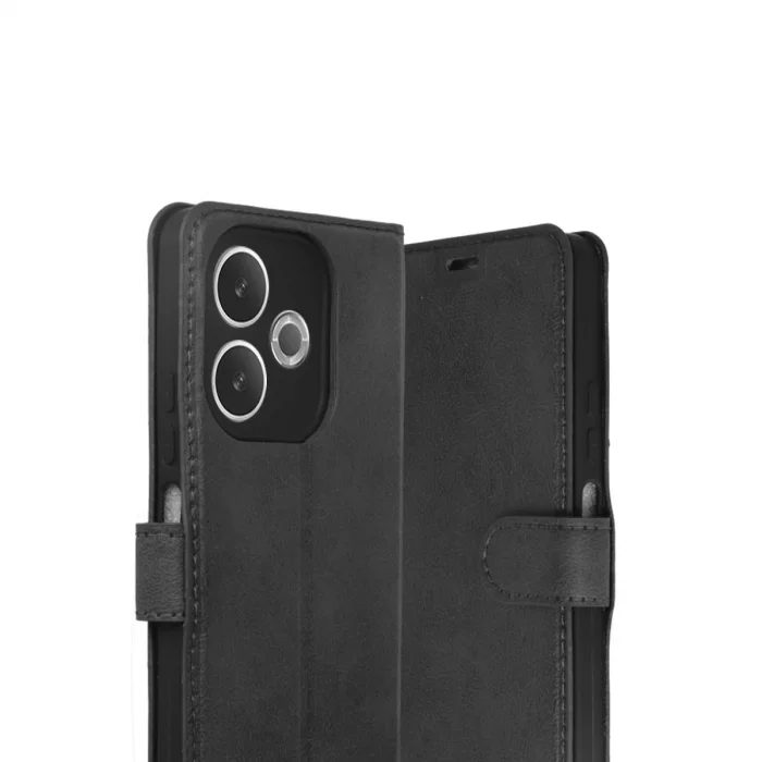 BUĞZ Oppo A5 Pro 4g Trend S Plus Kapaklı Kılıf - Siyah