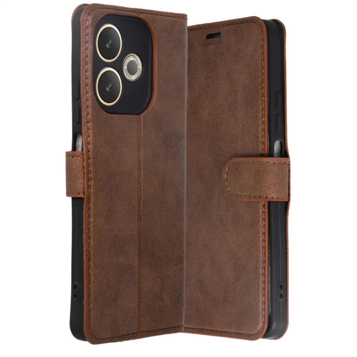 BUĞZ Oppo A5 Pro 4g Trend S Plus Kapaklı Kılıf - Taba