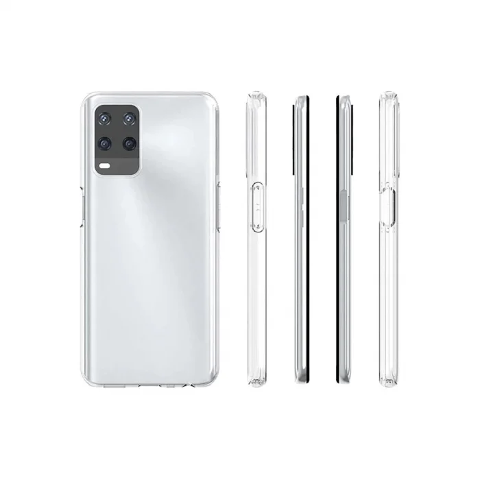 BUĞZ Oppo A54 4g Kılıf Lüx Şeffaf Silikon