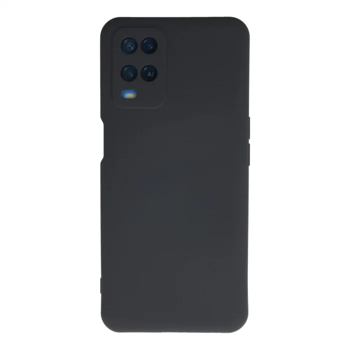 BUĞZ Oppo A54 4g Kılıf Nano İçi Kadife Silikon - Lacivert