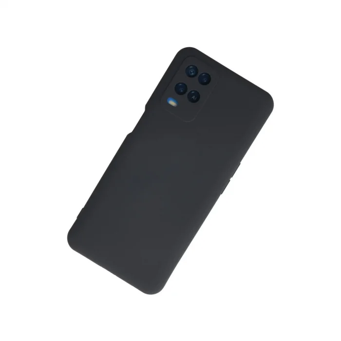 BUĞZ Oppo A54 4g Kılıf Nano İçi Kadife Silikon - Lacivert