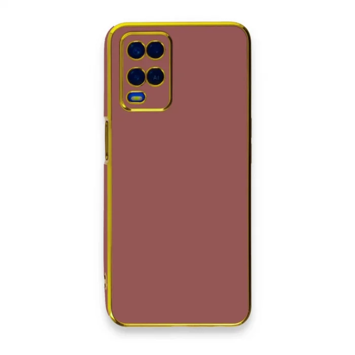 BUĞZ Oppo A54 4g Kılıf Volet Silikon - Kırmızı