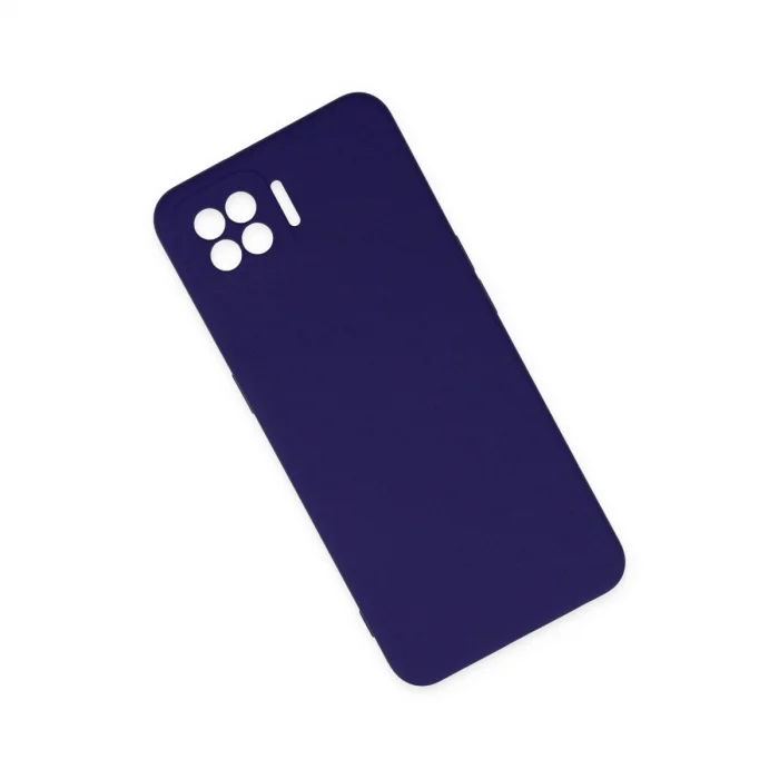 BUĞZ Oppo A73 Kılıf Nano İçi Kadife Silikon - Mor