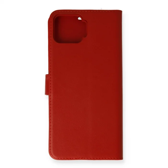 BUĞZ Oppo A73 Kılıf Trend S Plus Kapaklı Kılıf - Kırmızı