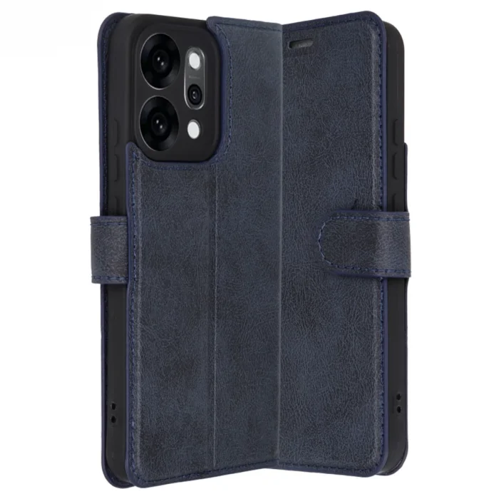 BUĞZ Oppo Reno 14 Trend S Plus Kapaklı Kılıf - Lacivert