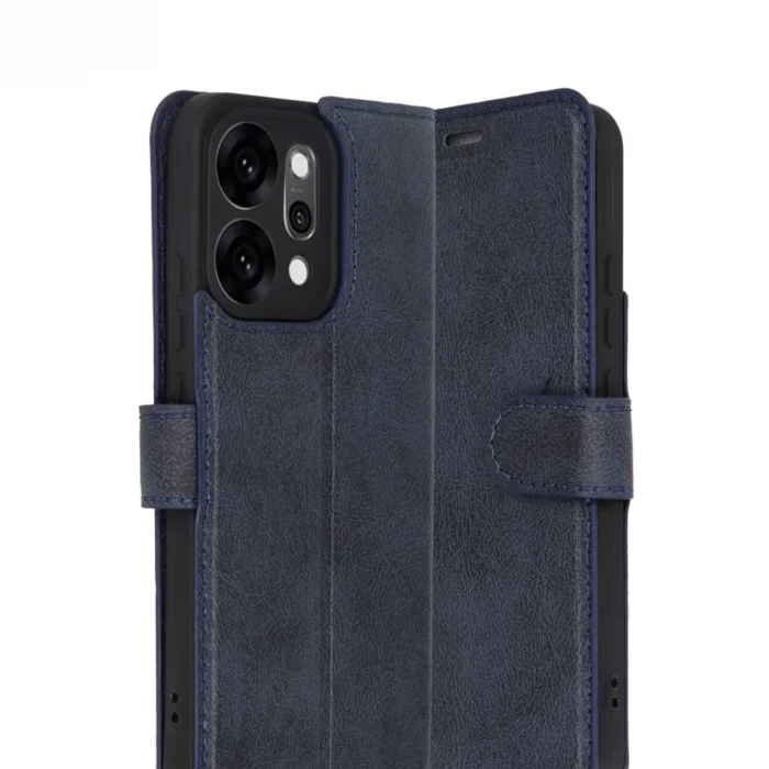 BUĞZ Oppo Reno 14 Trend S Plus Kapaklı Kılıf - Lacivert