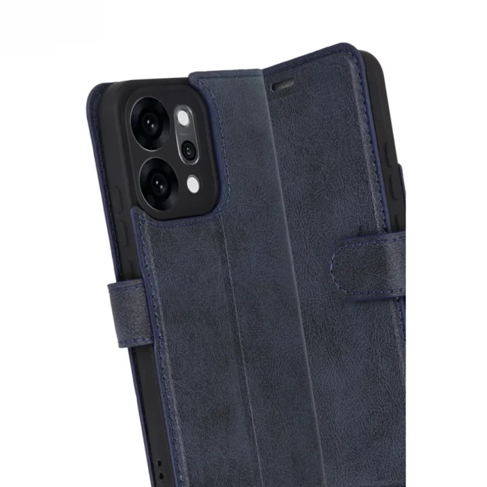 BUĞZ Oppo Reno 14 Trend S Plus Kapaklı Kılıf - Lacivert