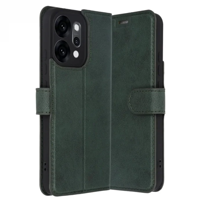 BUĞZ Oppo Reno 14 Trend S Plus Kapaklı Kılıf - Yeşil