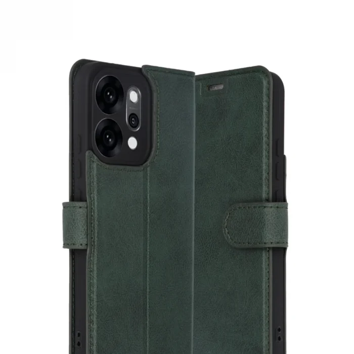 BUĞZ Oppo Reno 14 Trend S Plus Kapaklı Kılıf - Yeşil