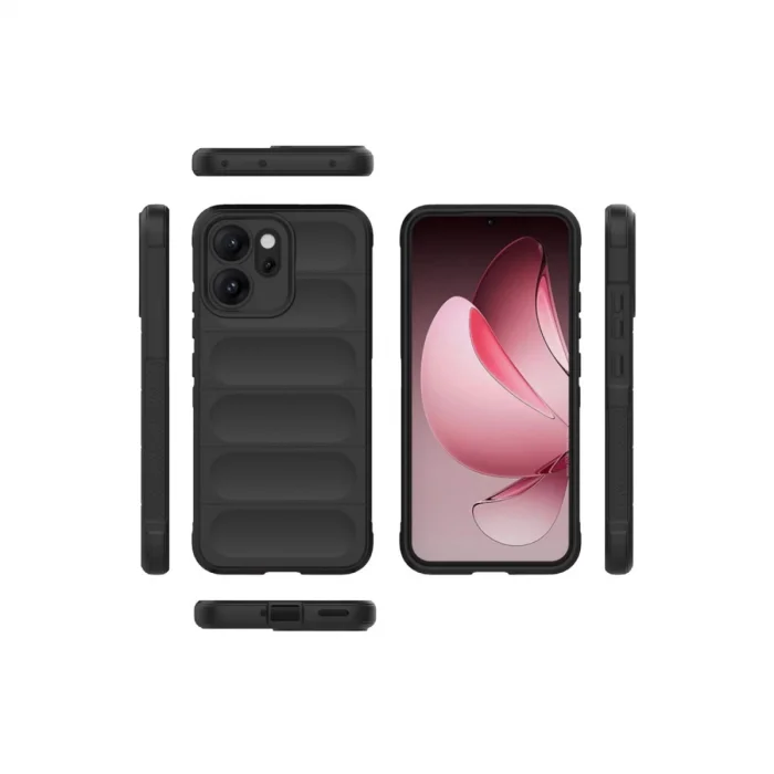 BUĞZ Oppo Reno 14f Optimum Silikon - Siyah