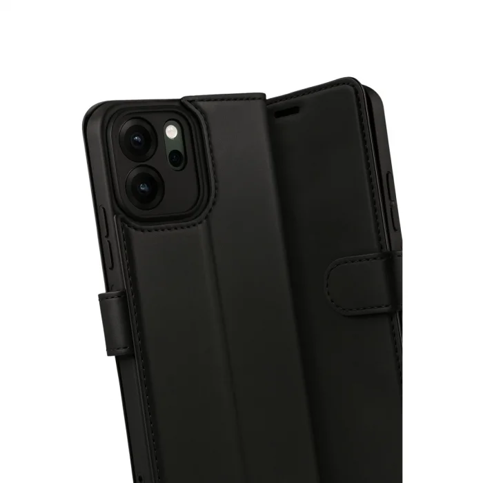 BUĞZ Oppo Reno 14f Trend S Plus Kapaklı Kılıf - Siyah