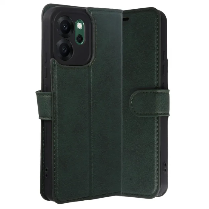 BUĞZ Oppo Reno 14f Trend S Plus Kapaklı Kılıf - Yeşil