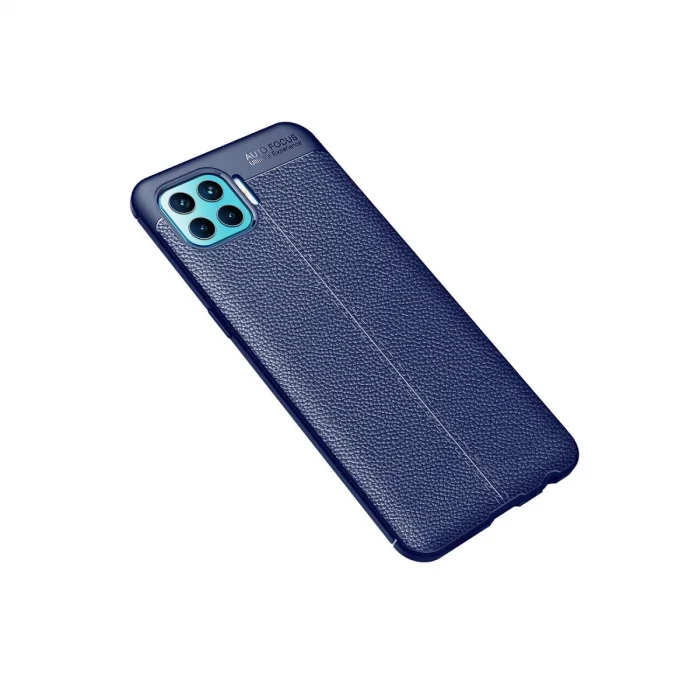 BUĞZ Oppo Reno 4 Lite Kılıf Auto Focus Kapak - Lacivert