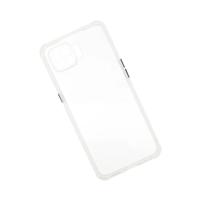 BUĞZ Oppo Reno 4 Lite Kılıf Miami Şeffaf Silikon - Şeffaf