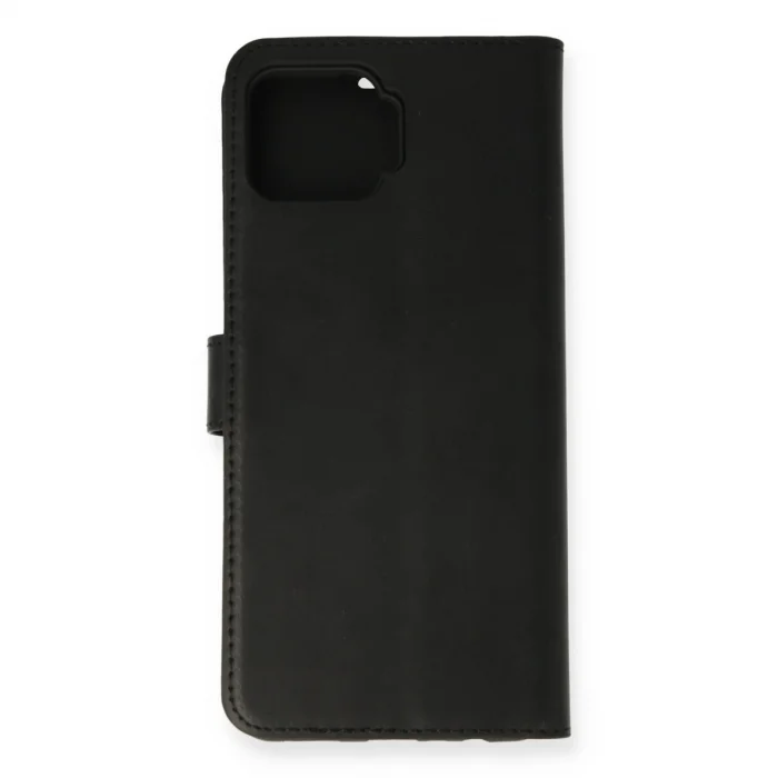 BUĞZ Oppo Reno 4 Lite Kılıf Trend S Plus Kapaklı Kılıf - Siyah