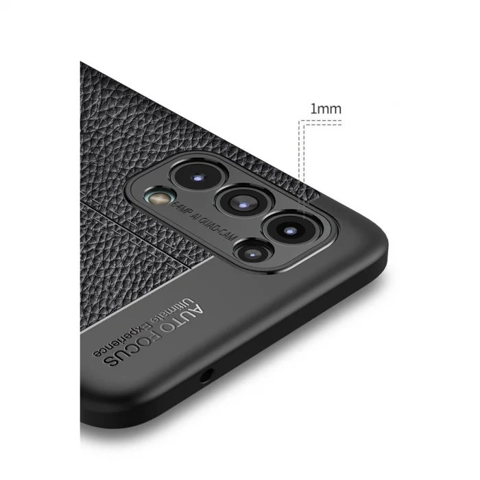 BUĞZ Oppo Reno 5 Kılıf Auto Focus Kapak - Lacivert