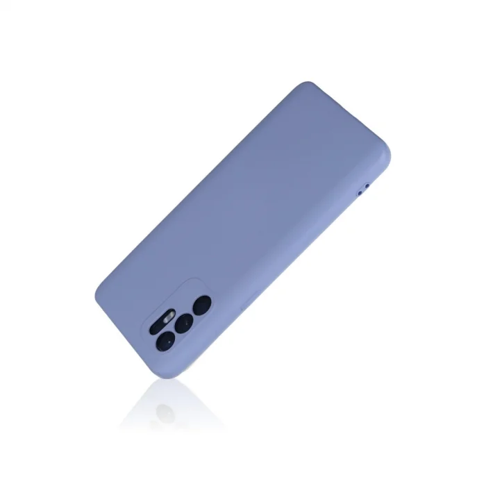 BUĞZ Oppo Reno 6 Kılıf Nano İçi Kadife Silikon - Lila