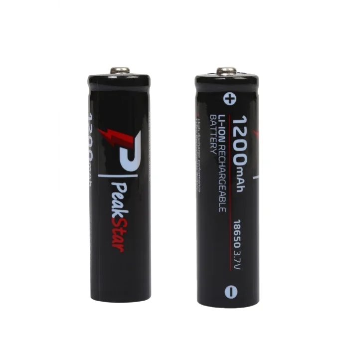 BUĞZ Orjinal 3.7 V 1200 Mah Şarj Edilebilir 18650 Turbo Model Li-ion Şarjlı Pil